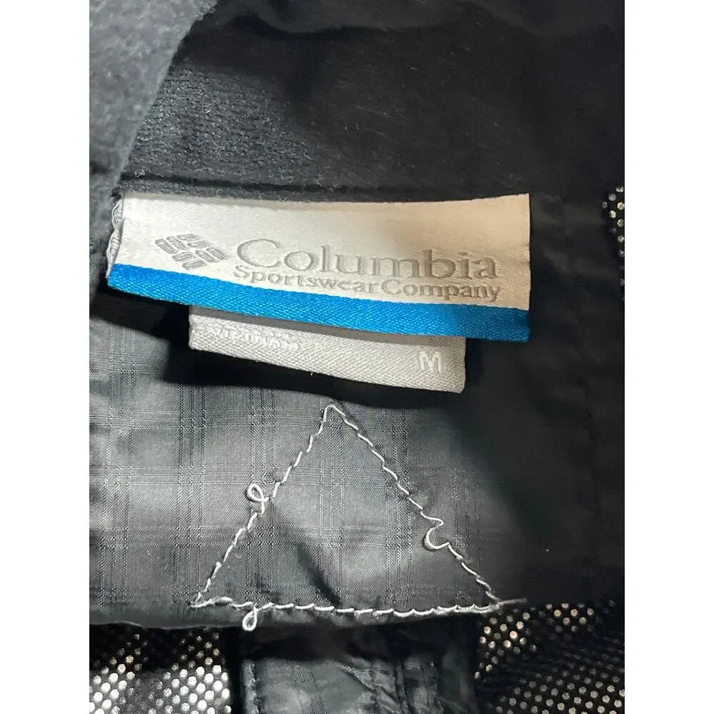 Columbia Omni-Heat Women's Black Sleeveless Puffer Quilted Vest Coat Jacket Sz M